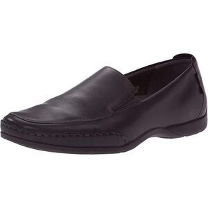 Mephisto Edlef Slip On Loafer for Mens, Synthetic Sole, Black Smooth, Size 10.5